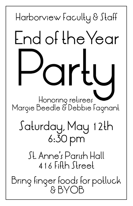 End of the Year Party