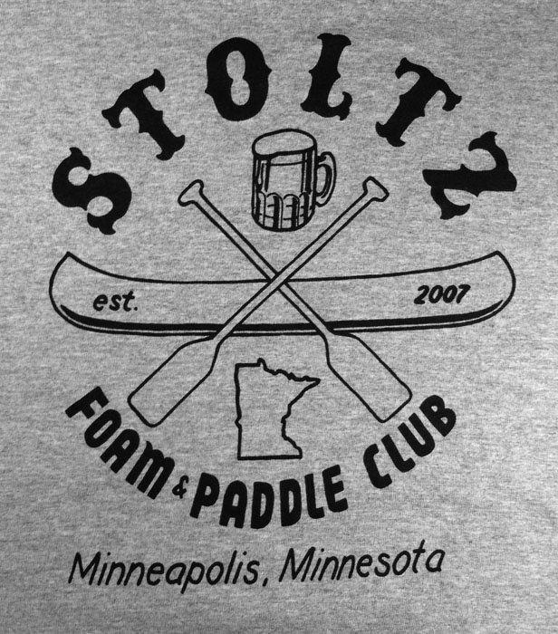 Stoltz Foam and Paddle Club shirt