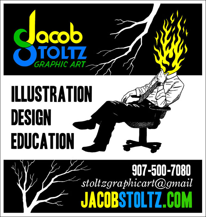 Stoltz Graphic Art Ad