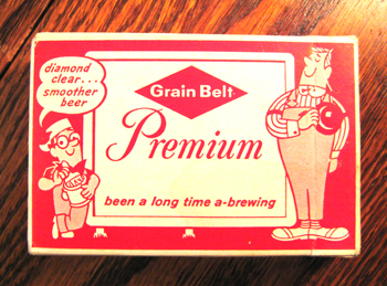 Grain Belt Cards Box back