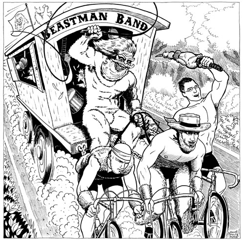 Beast-Man Band inside illustration