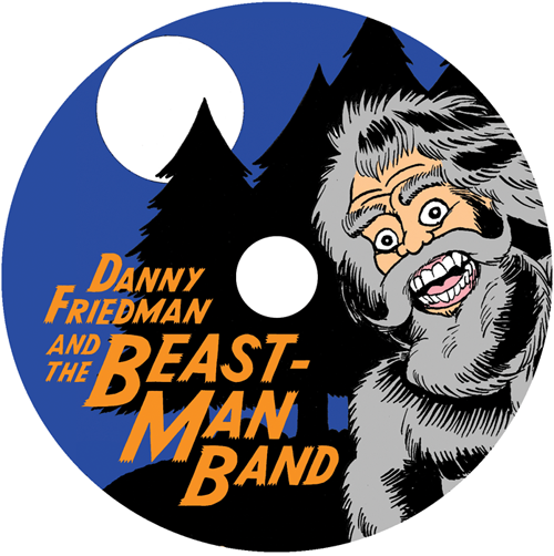 Beastman Band CD Disc Design