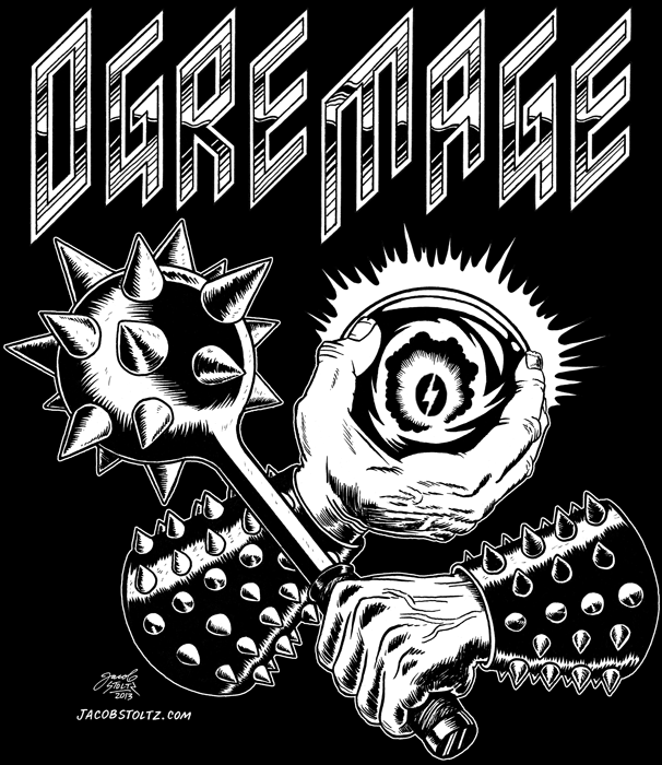 Ogre Mage T-shirt Design